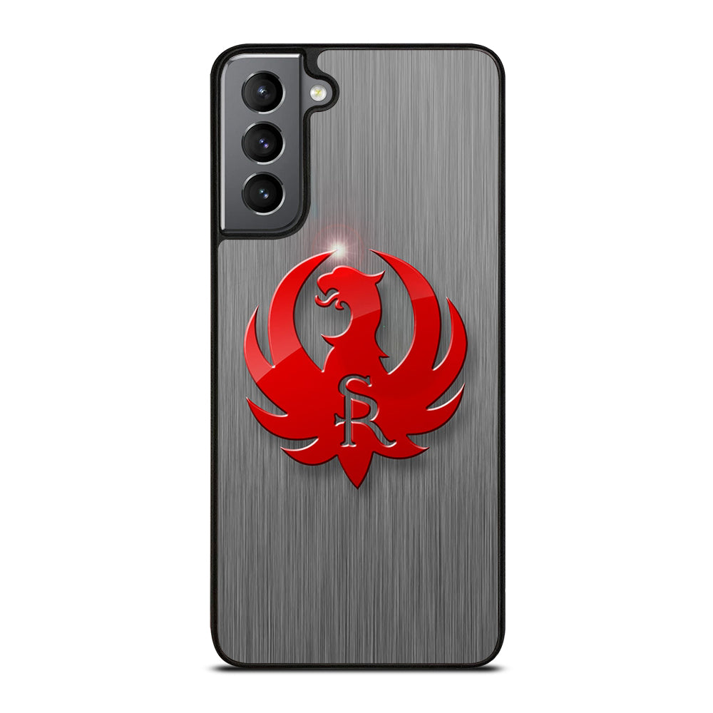 RUGER FIREARM METAL LOGO Samsung Galaxy S21 Plus Case Cover