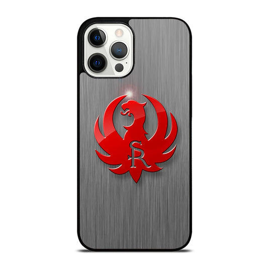 RUGER FIREARM METAL LOGO iPhone 12 Pro Max Case Cover