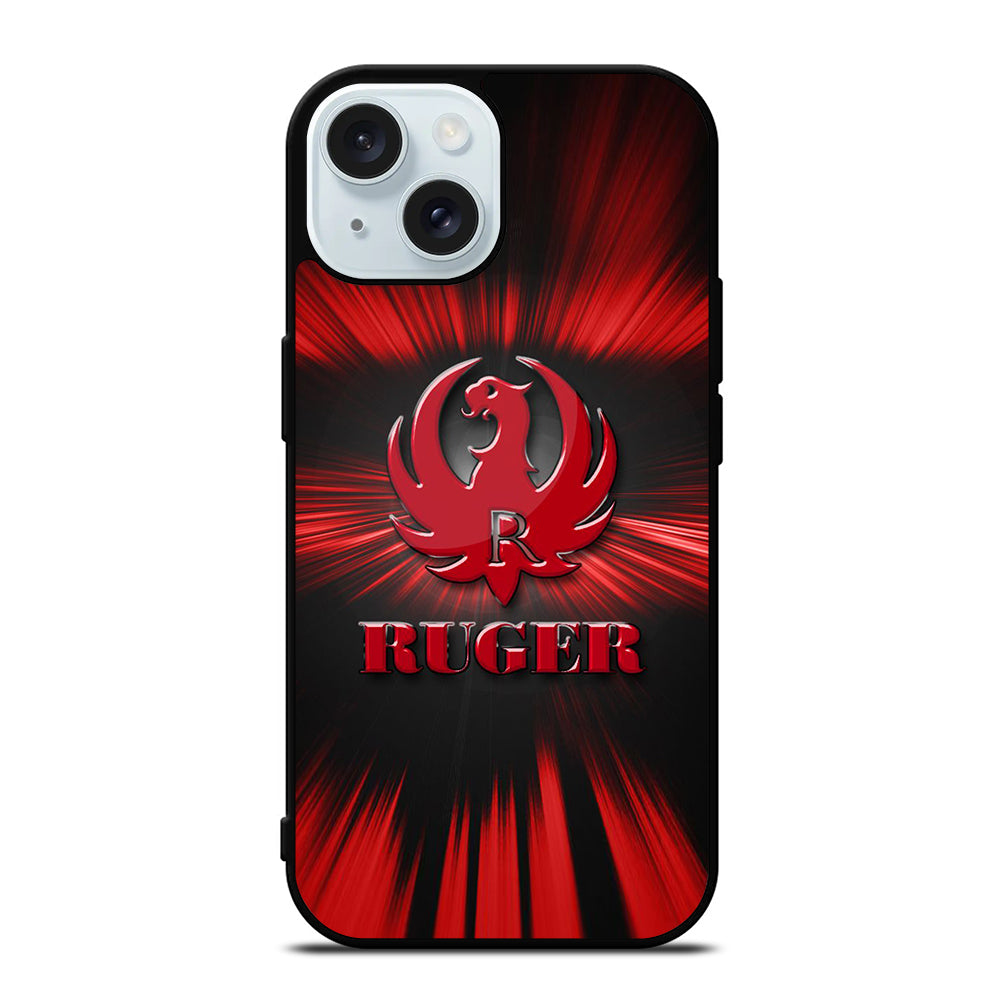 RUGER FIREARM SYMBOL iPhone 15 Case Cover