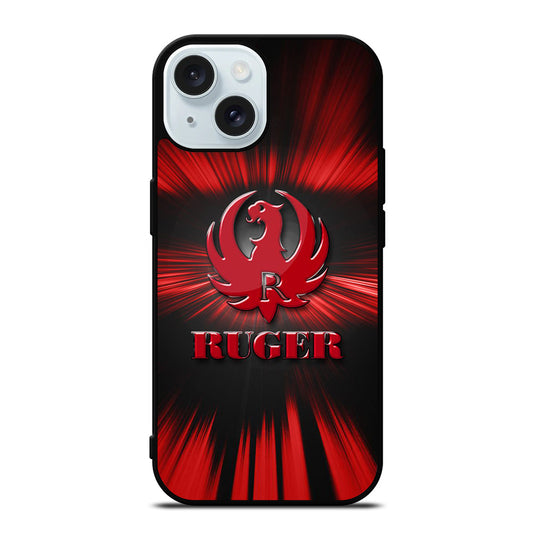 RUGER FIREARM SYMBOL iPhone 15 Case Cover