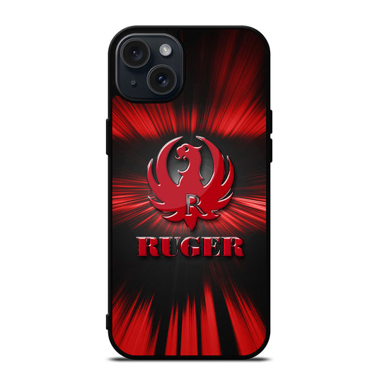 RUGER FIREARM SYMBOL iPhone 15 Plus Case Cover