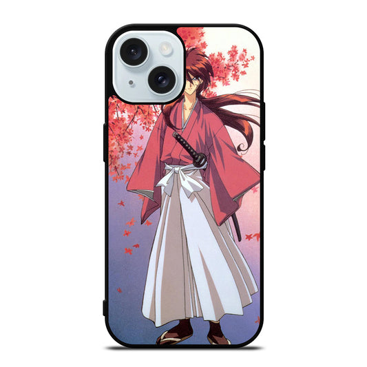 RUROUNI KENSHIN ANIME SAMURAI X iPhone 15 Case Cover