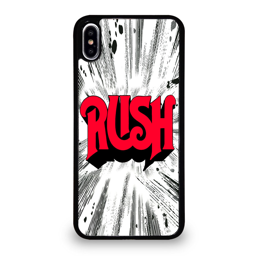 RUSH ROCK BAND LOGO iPhone XS Max Case Cover