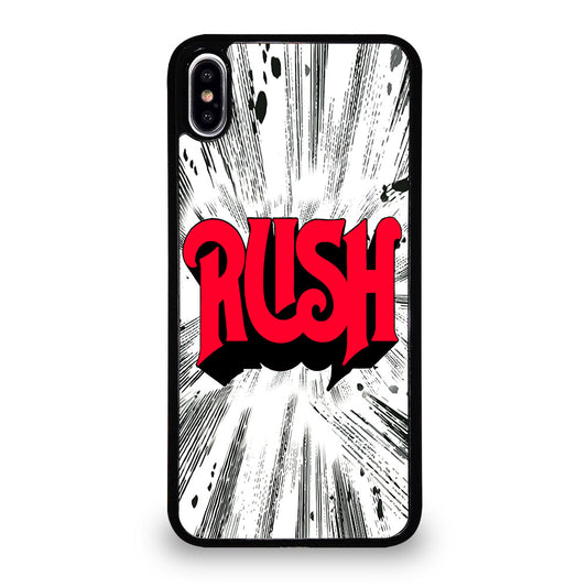 RUSH ROCK BAND LOGO iPhone XS Max Case Cover