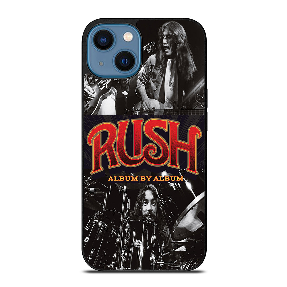 RUSH ALBUM BY ALBUM iPhone 14 Case Cover