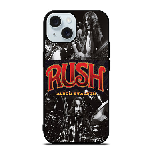 RUSH ALBUM BY ALBUM iPhone 15 Case Cover