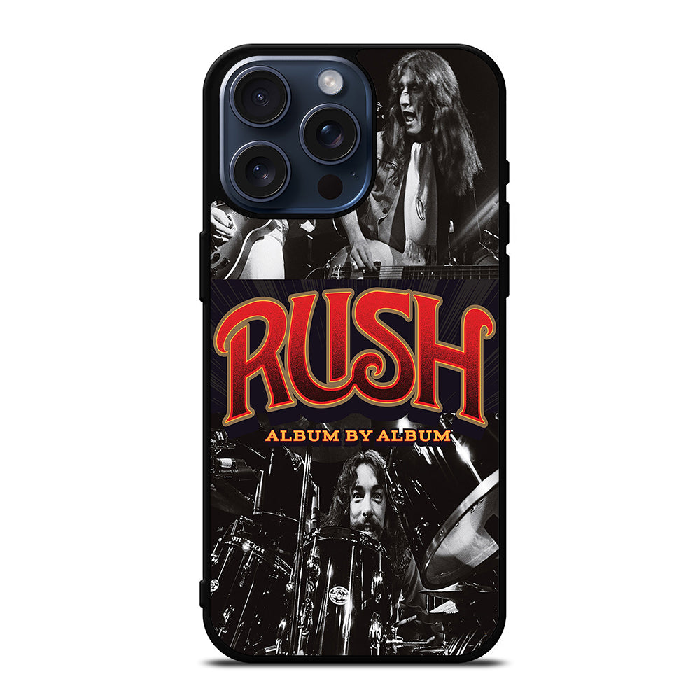 RUSH ALBUM BY ALBUM iPhone 15 Pro Max Case Cover