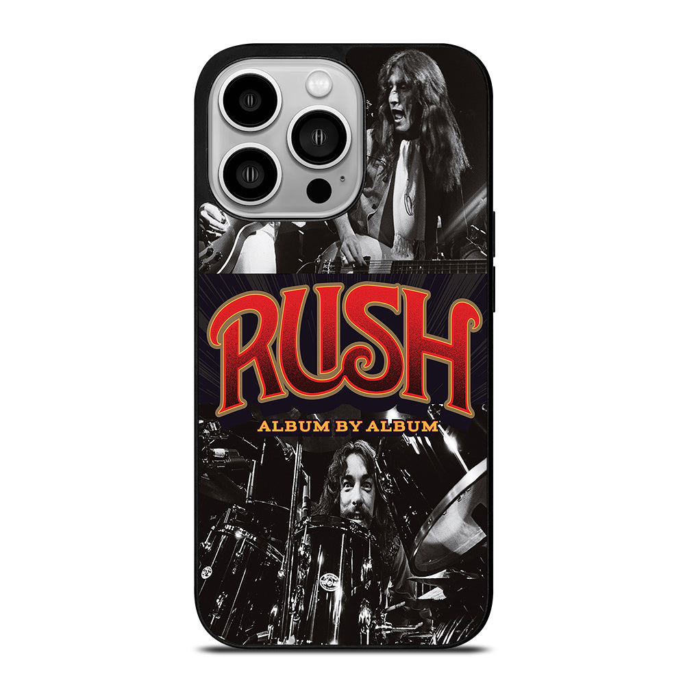 RUSH ALBUM BY ALBUM iPhone 14 Pro Case Cover