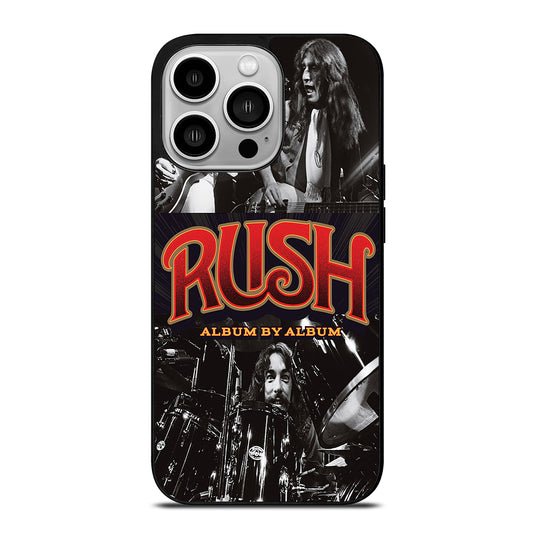 RUSH ALBUM BY ALBUM iPhone 14 Pro Case Cover