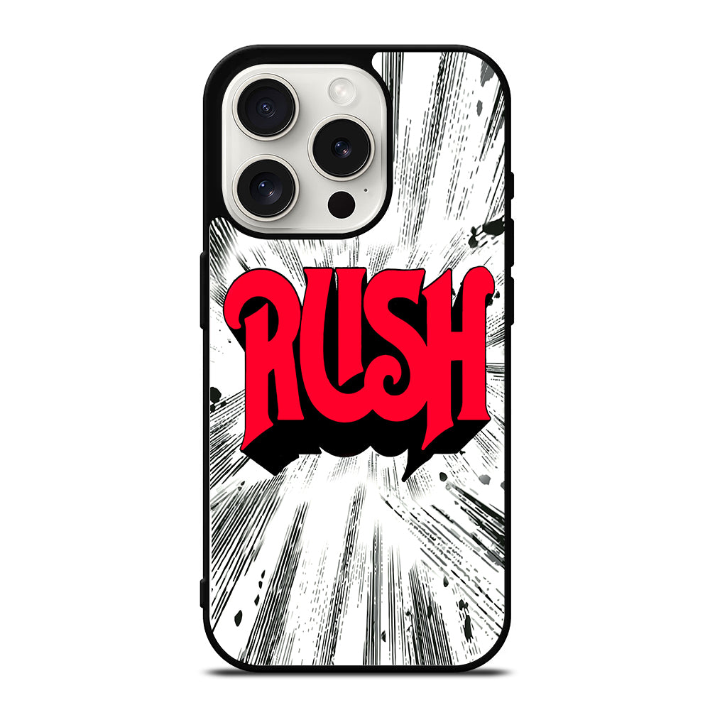 RUSH ROCK BAND LOGO iPhone 15 Pro Case Cover