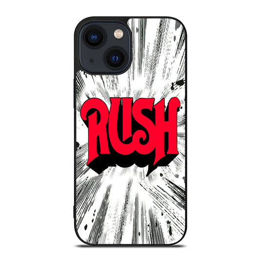 RUSH ROCK BAND LOGO iPhone 14 Plus Case Cover