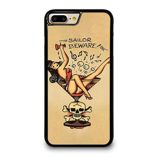SAILOR JERRY BEWARE TATTOO iPhone 7 / 8 Plus Case Cover