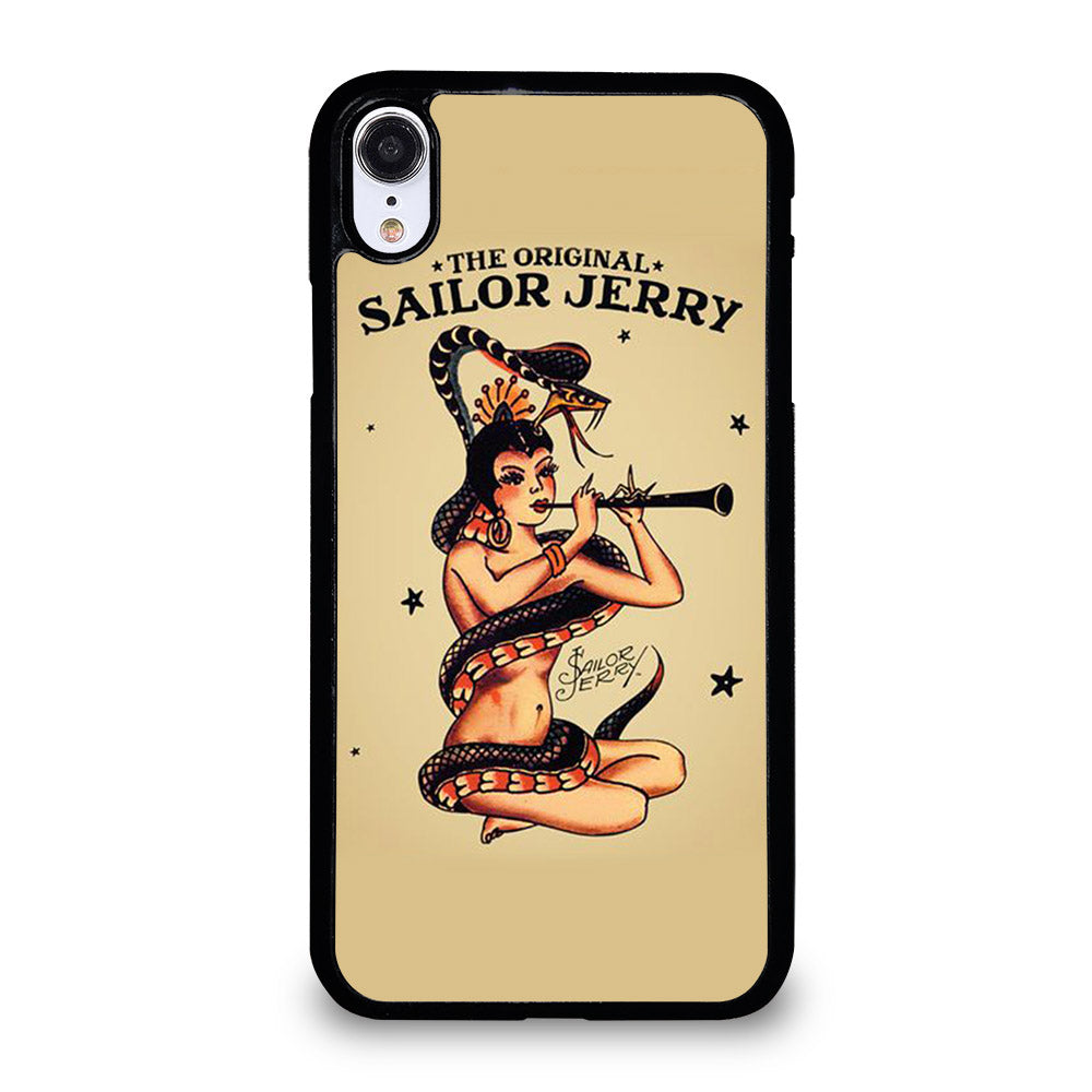 SAILOR JERRY GIRLL TATTOO 2 iPhone XR Case Cover