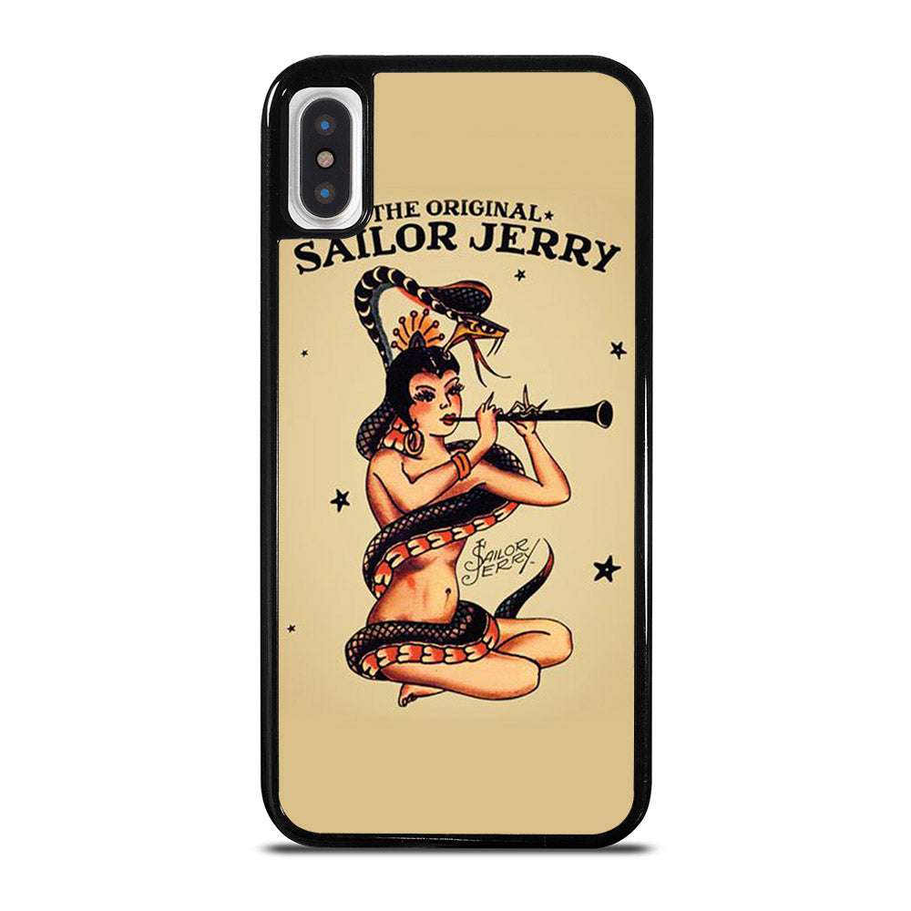 SAILOR JERRY GIRLL TATTOO 2 iPhone X / XS Case Cover