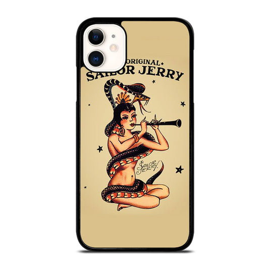 SAILOR JERRY GIRLL TATTOO 2 iPhone 11 Case Cover
