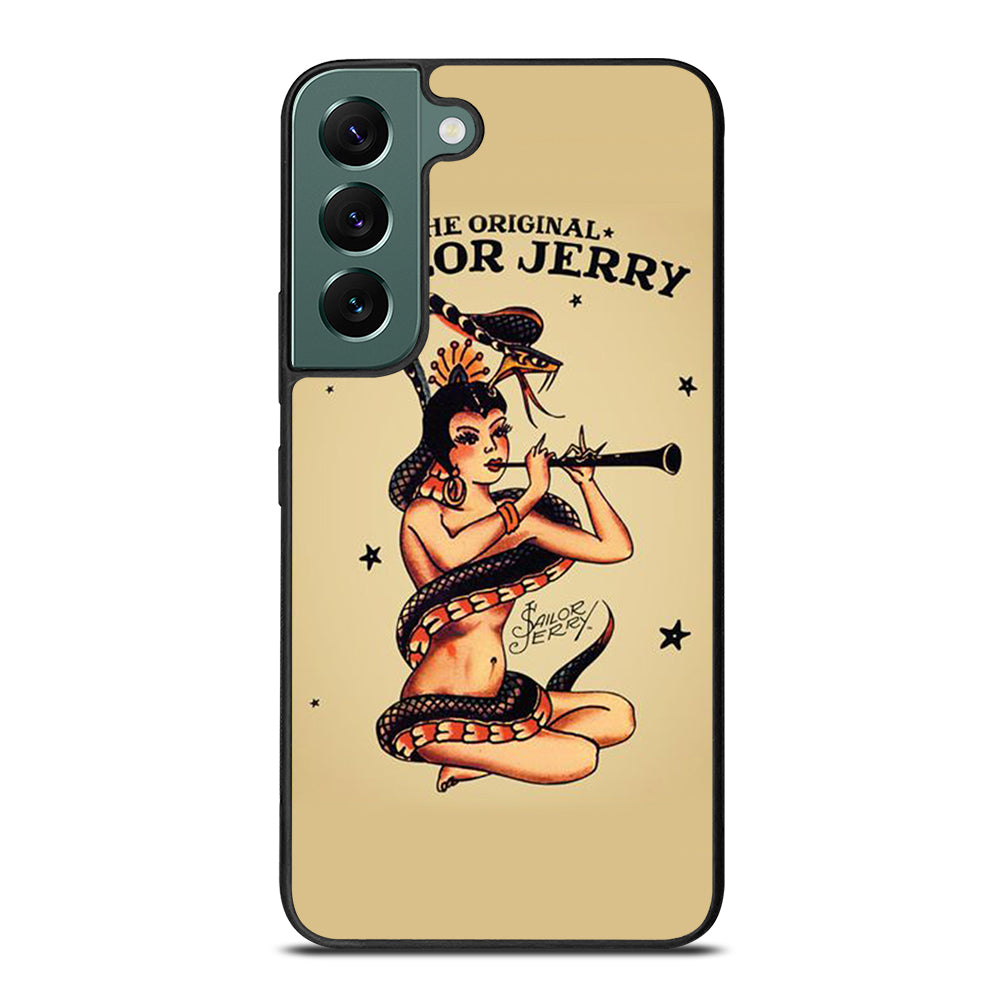 SAILOR JERRY GIRLL TATTOO 2 Samsung Galaxy S22 Case Cover