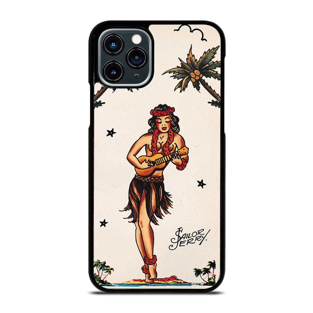 SAILOR JERRY GIRL TATTOO iPhone 11 Pro Case Cover