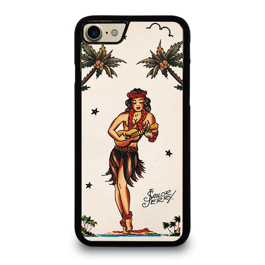 SAILOR JERRY GIRL TATTOO iPhone 7 / 8 Case Cover