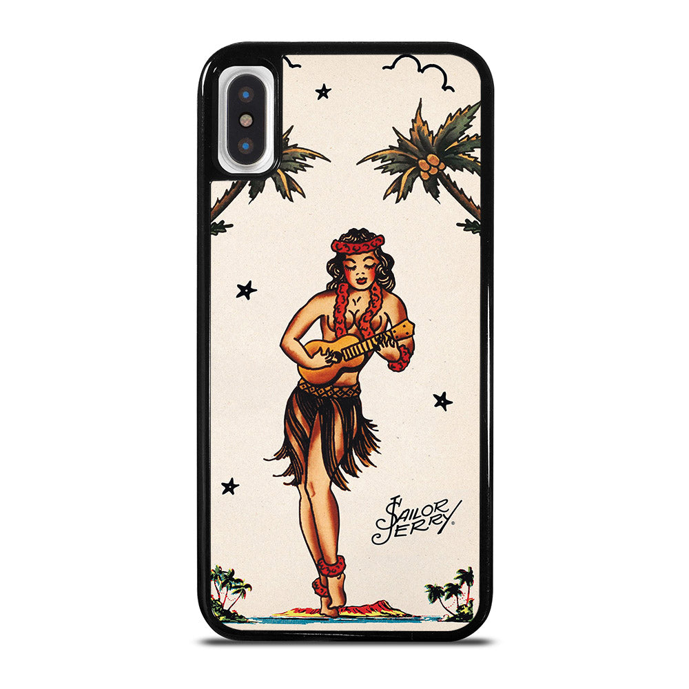 SAILOR JERRY GIRL TATTOO iPhone X / XS Case Cover