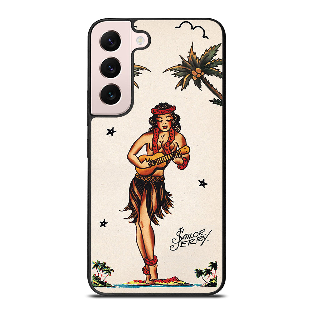 SAILOR JERRY GIRL TATTOO Samsung Galaxy S22 Plus Case Cover