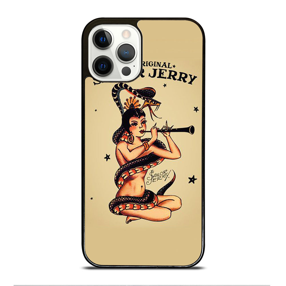 SAILOR JERRY GIRLL TATTOO 2 iPhone 12 Pro Case Cover