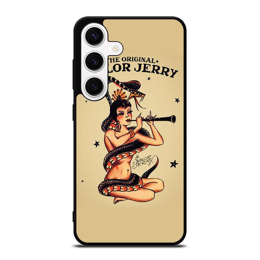 SAILOR JERRY GIRLL TATTOO 2 Samsung Galaxy S24 Case Cover
