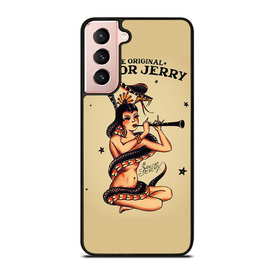 SAILOR JERRY GIRLL TATTOO 2 Samsung Galaxy S21 Case Cover