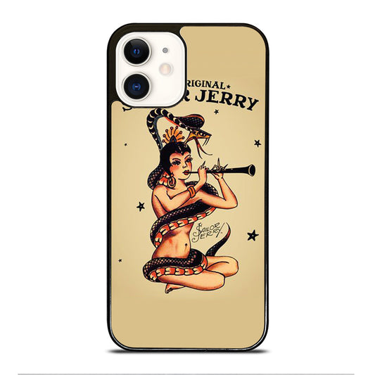 SAILOR JERRY GIRLL TATTOO 2 iPhone 12 Case Cover