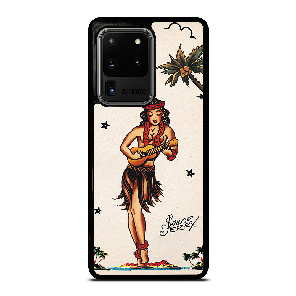 SAILOR JERRY GIRL TATTOO Samsung Galaxy S20 Ultra Case Cover