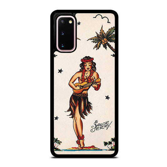 SAILOR JERRY GIRL TATTOO Samsung Galaxy S20 Case Cover