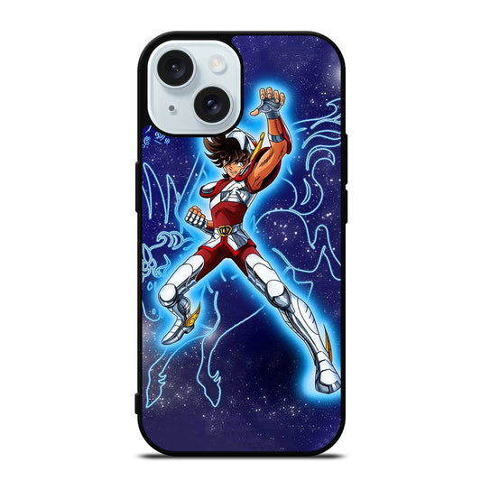 SAINT SEIYA ANIME PEGASUS 1 iPhone 15 Case Cover