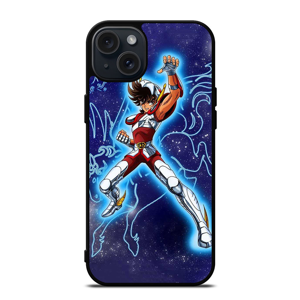 SAINT SEIYA ANIME PEGASUS 1 iPhone 15 Plus Case Cover