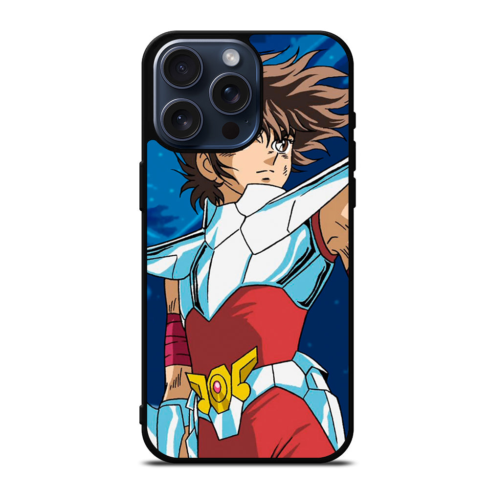 SAINT SEIYA ANIME PEGASUS 2 iPhone 15 Pro Max Case Cover