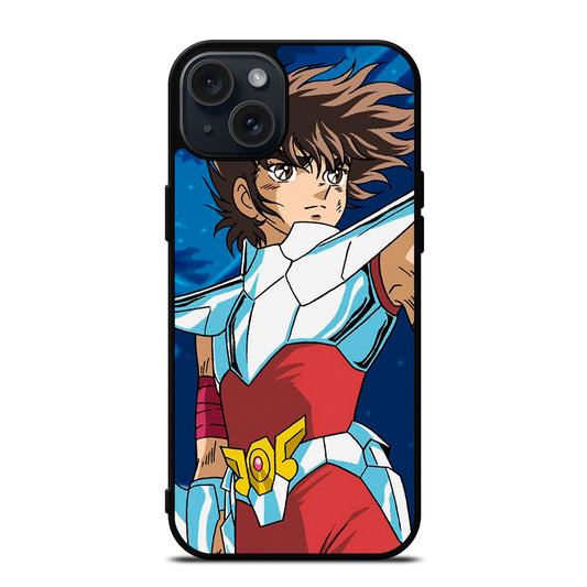 SAINT SEIYA ANIME PEGASUS 2 iPhone 15 Plus Case Cover
