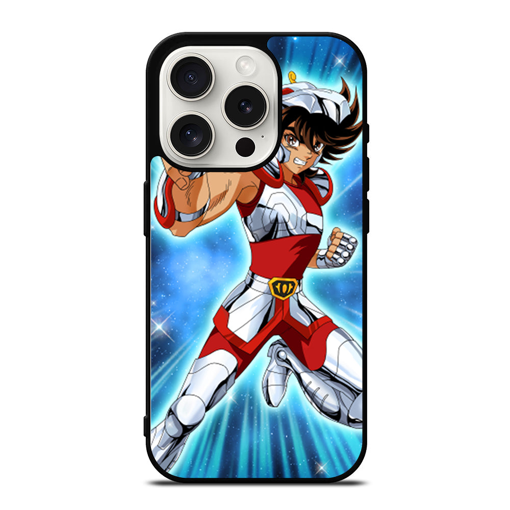 SAINT SEIYA ANIME PEGASUS 3 iPhone 15 Pro Case Cover