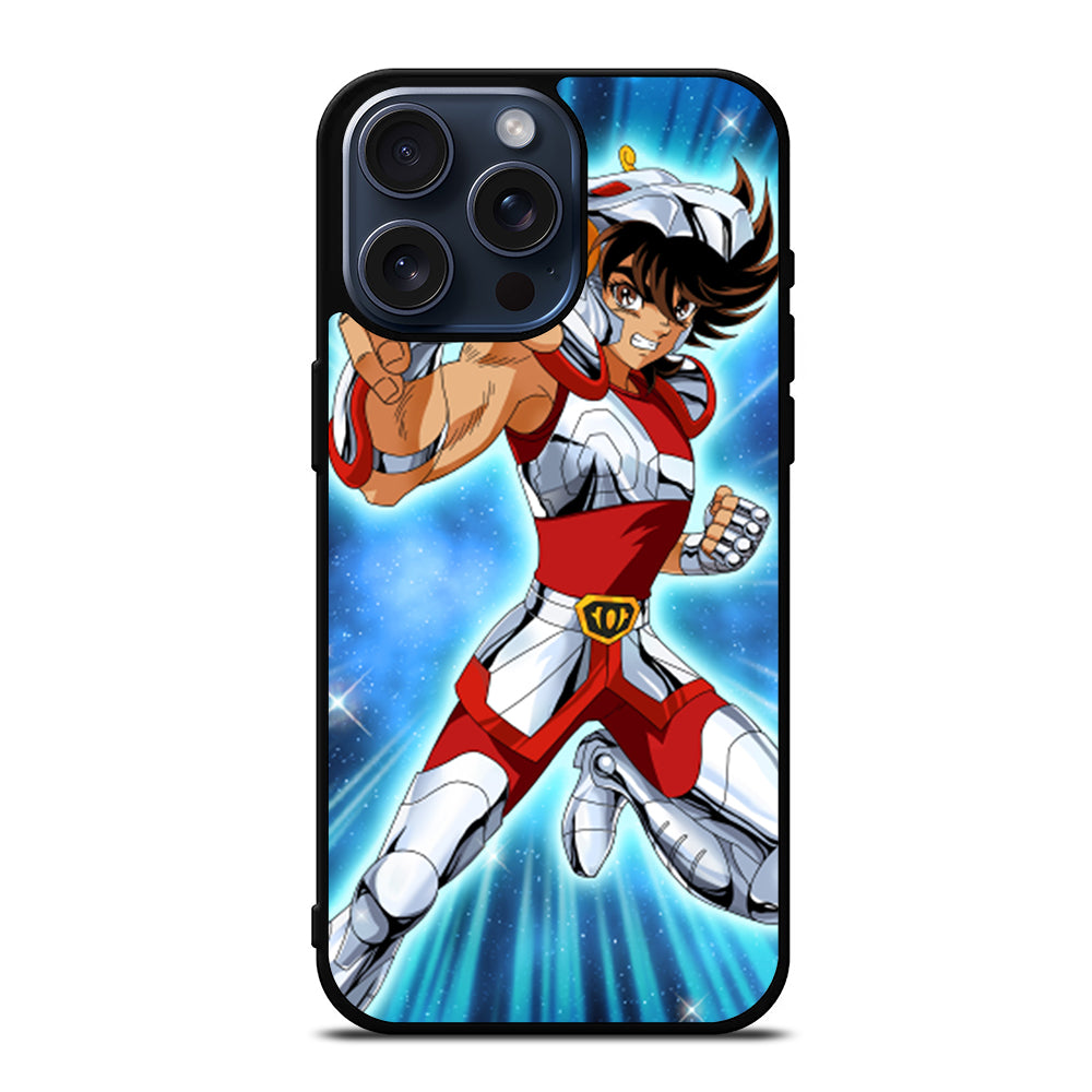 SAINT SEIYA ANIME PEGASUS 3 iPhone 15 Pro Max Case Cover