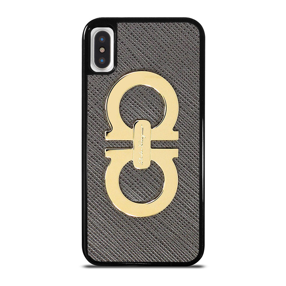 SALVATORE FERRAGAMO EMBLEM iPhone X / XS Case Cover