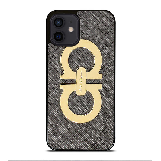 SALVATORE FERRAGAMO EMBLEM iPhone 12 Mini Case Cover