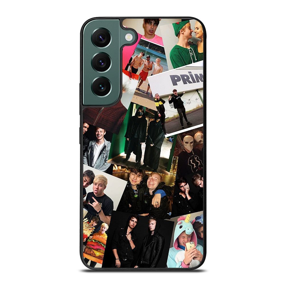 SAM AND COLBY XPLR COLLAGE Samsung Galaxy S22 Case Cover