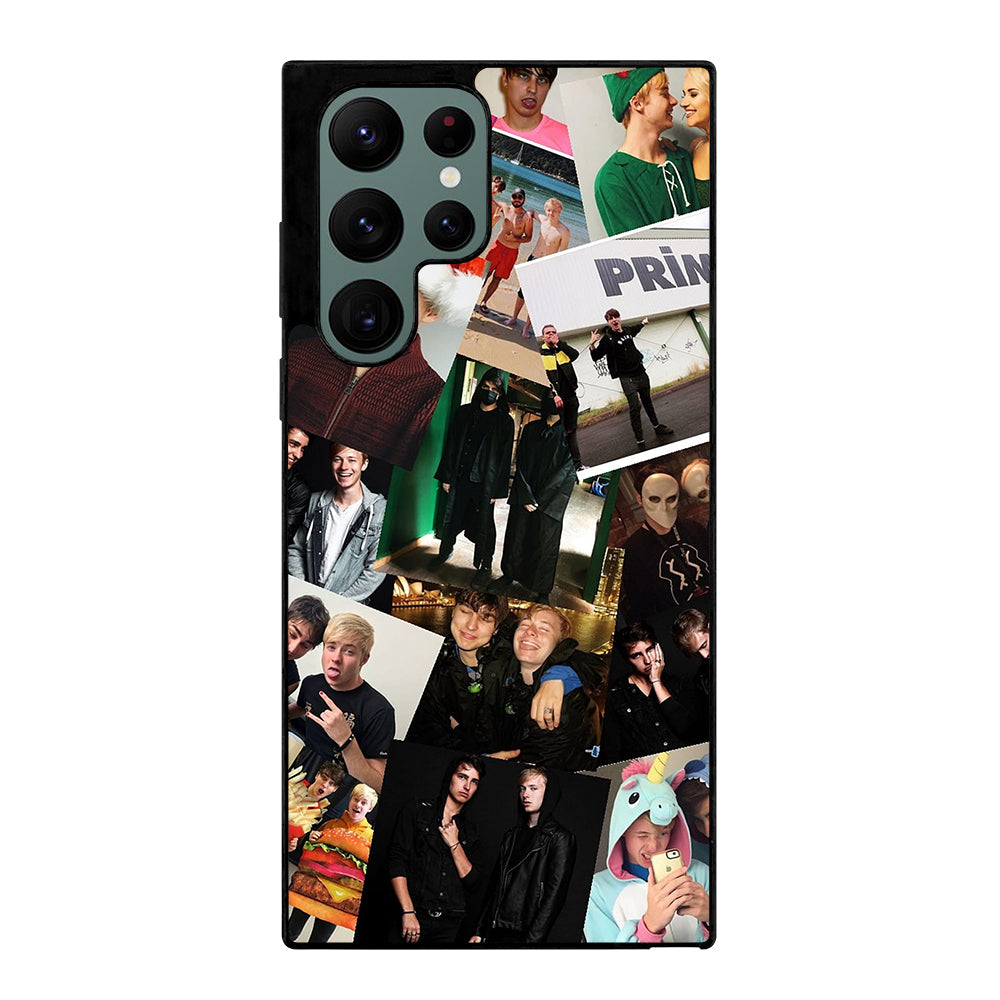 SAM AND COLBY XPLR COLLAGE Samsung Galaxy S22 Ultra Case Cover