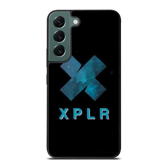 SAM AND COLBY XPLR LOGO Samsung Galaxy S22 Case Cover