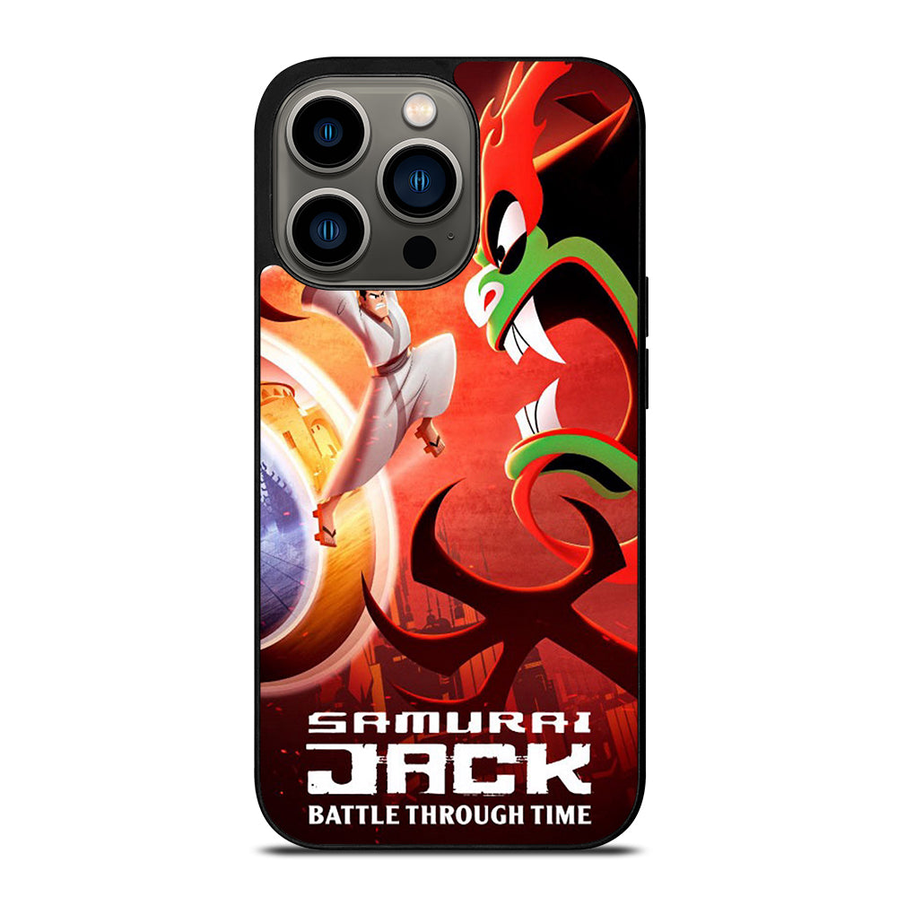 SAMURAI JACK VS AKU CARTOON iPhone 13 Pro Case Cover