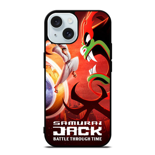 SAMURAI JACK VS AKU CARTOON iPhone 15 Case Cover