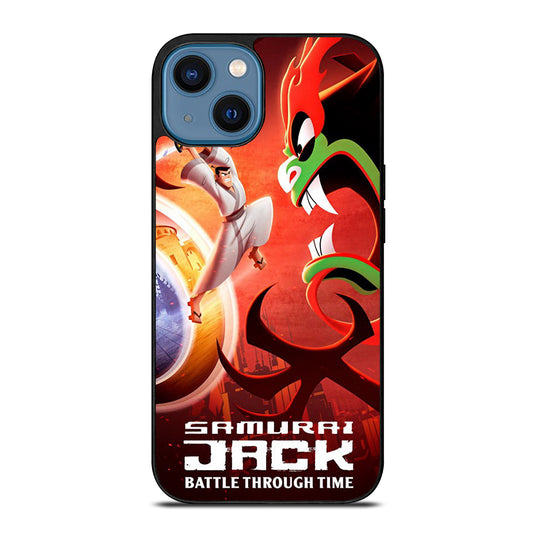 SAMURAI JACK VS AKU CARTOON iPhone 14 Case Cover