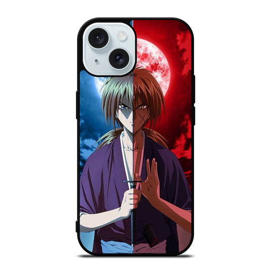SAMURAI X ANIME RUROUNI KENSHIN iPhone 15 Case Cover
