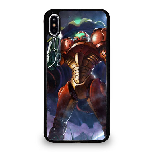SAMUS ARAN METROID ART iPhone XS Max Case Cover