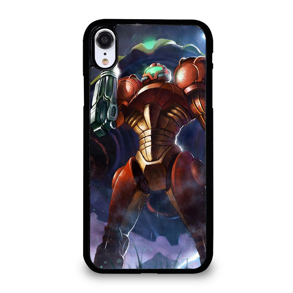 SAMUS ARAN METROID ART iPhone XR Case Cover