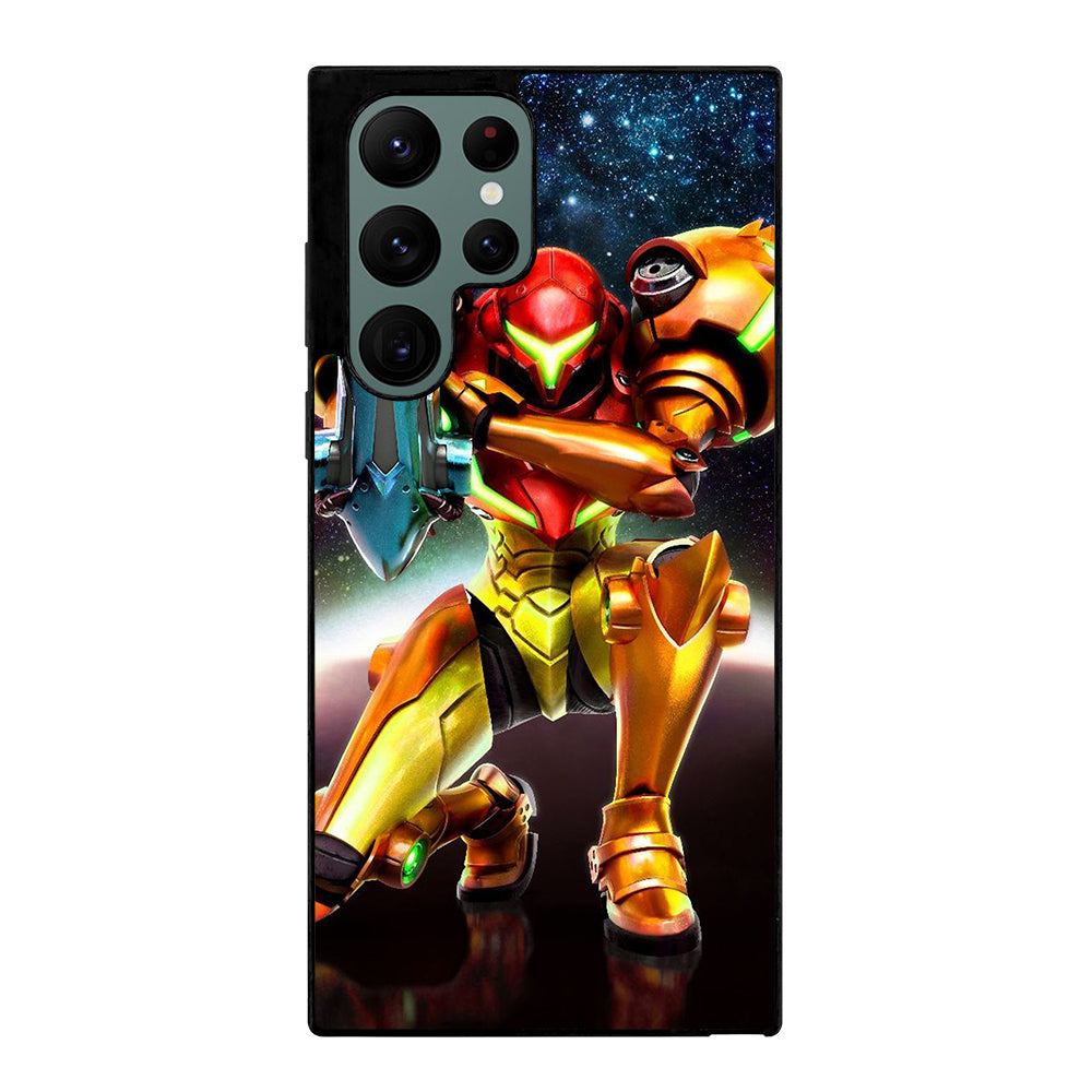 SAMUS ARAN METROID CARTOON Samsung Galaxy S22 Ultra Case Cover