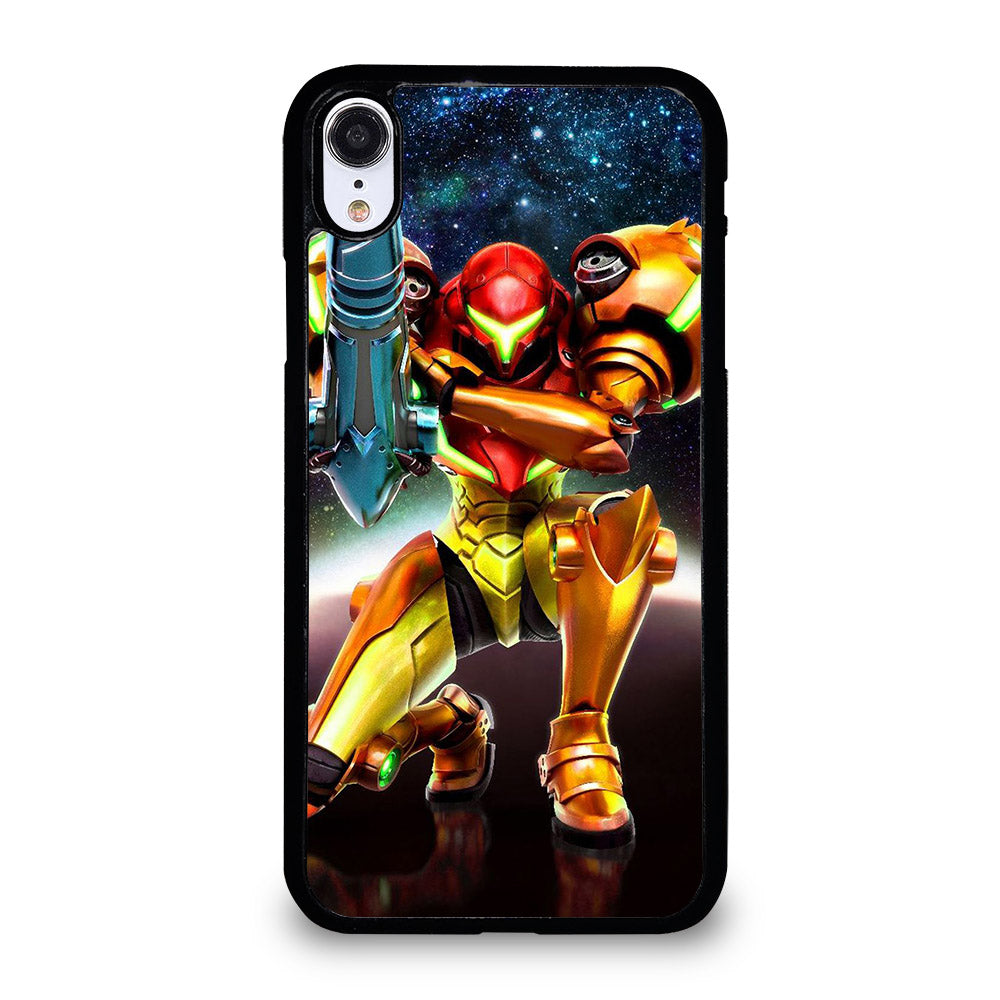 SAMUS ARAN METROID CARTOON iPhone XR Case Cover