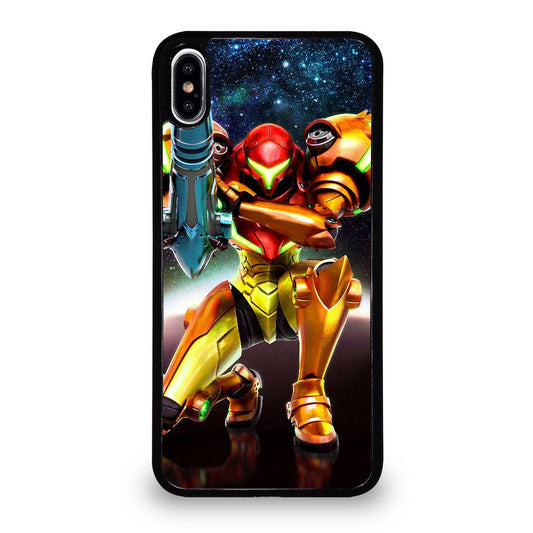 SAMUS ARAN METROID CARTOON iPhone XS Max Case Cover
